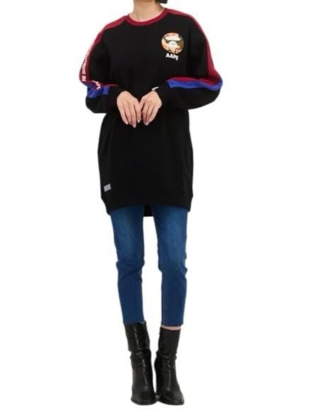 AAPE By A Bathing Ape (BAPE) Sweatshirt Dress - Picture 14 of 14